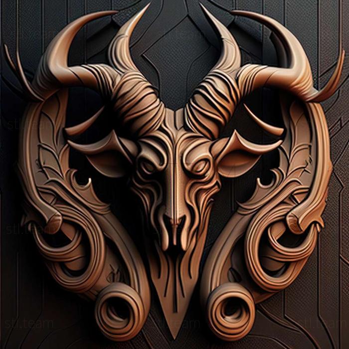 3D model horns (STL)